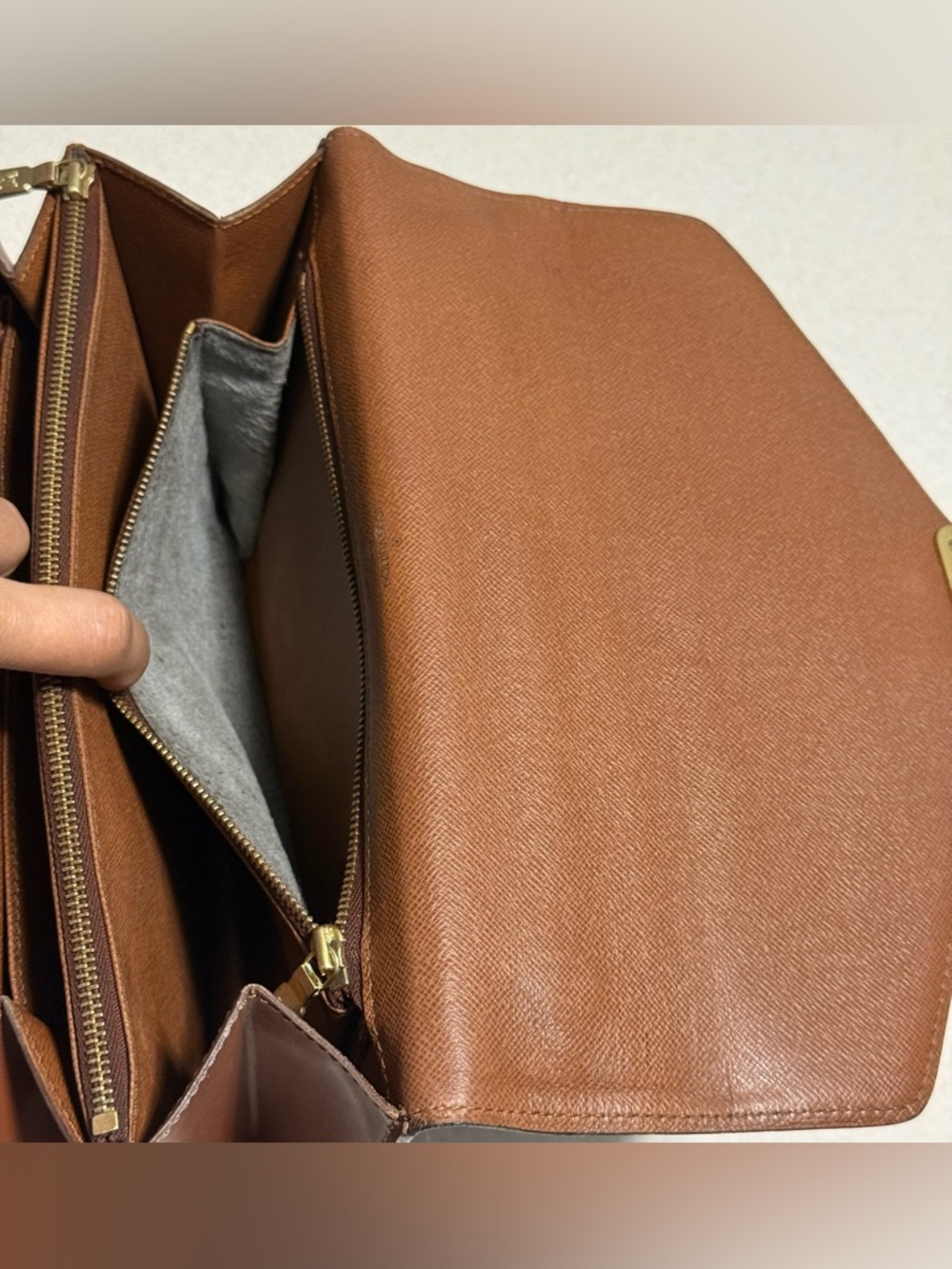 Louis Vuitton Vintage Concorde Monogram Canvas Leather - Picture 15 of 16